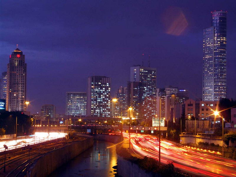 Tel Aviv sightseeing city skyline